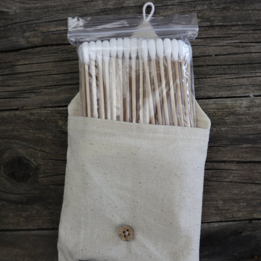 Fair Trade Ethical Bamboo Cotton Buds Pack of 80