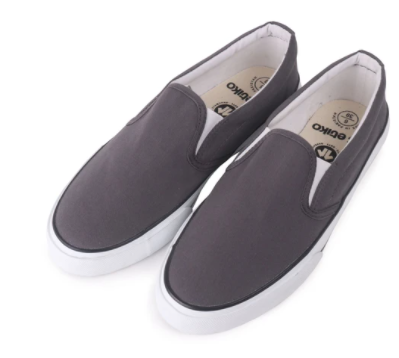 Gray van 2025 slip ons