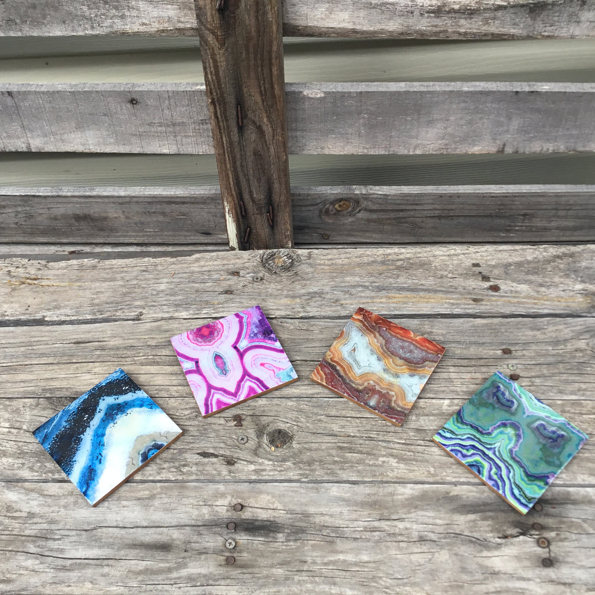 Fair Trade Resin Coaster Shade Design