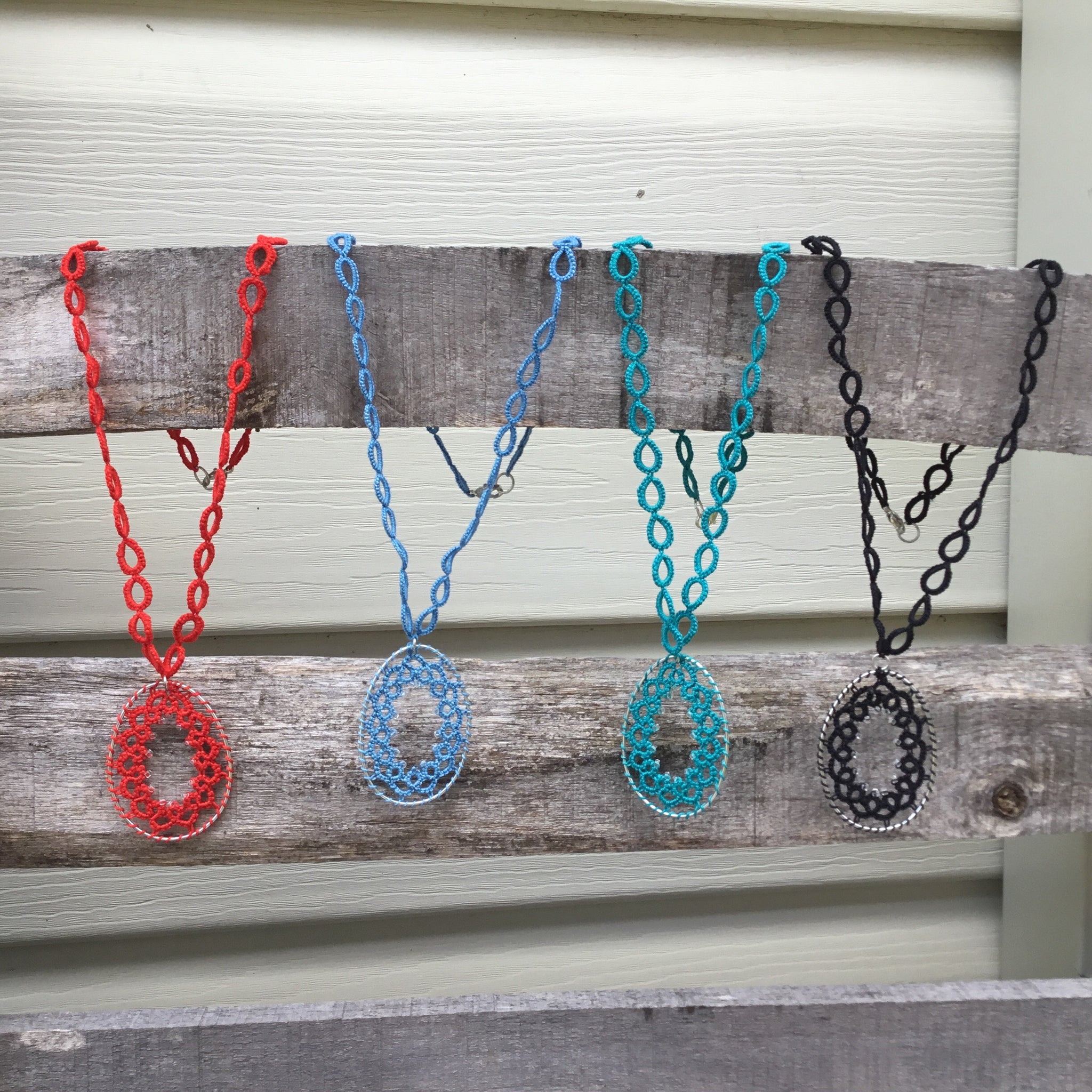 Fair Trade Ethical Tatted Necklace Drop