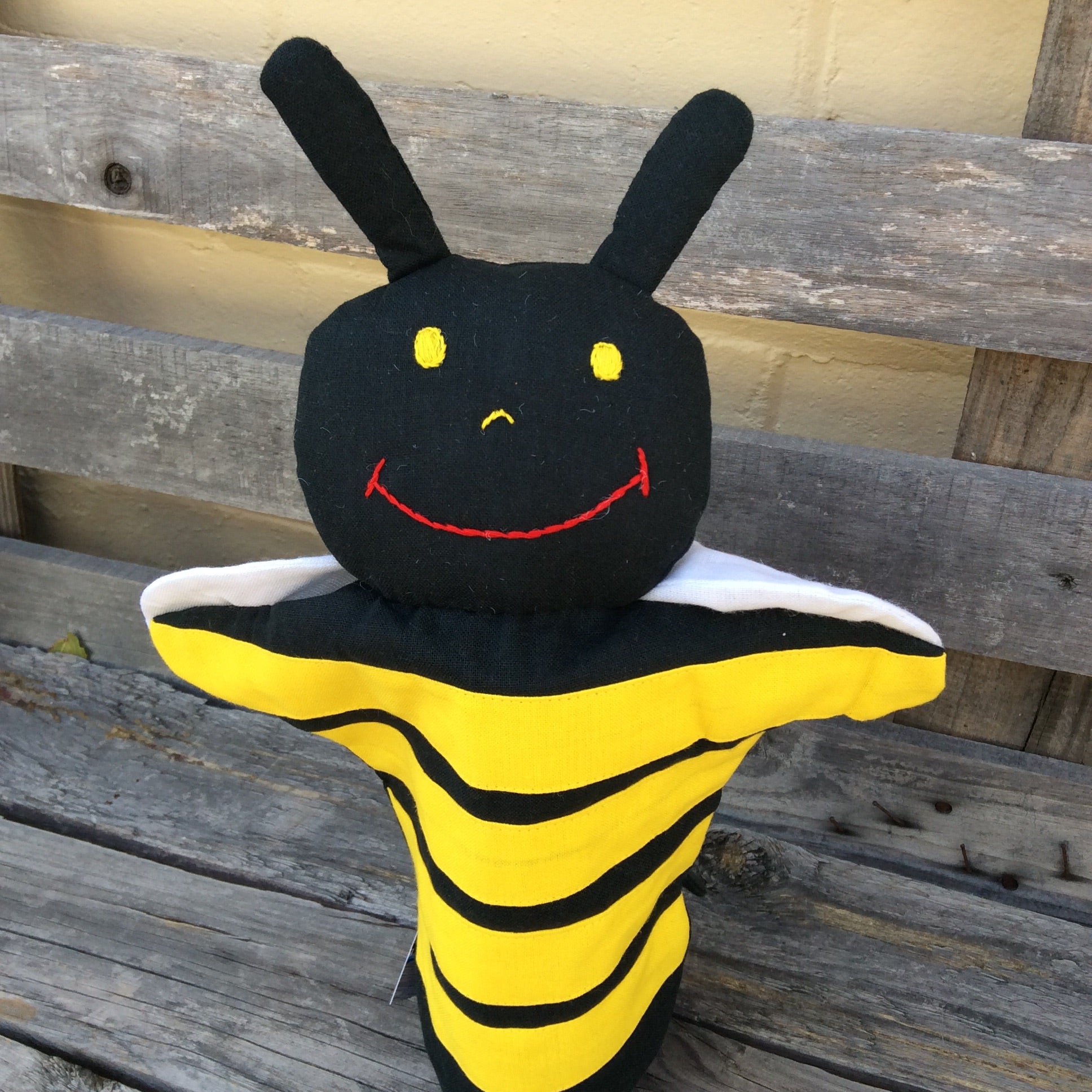 Fair Trade Ethical Puppet Bee Toy