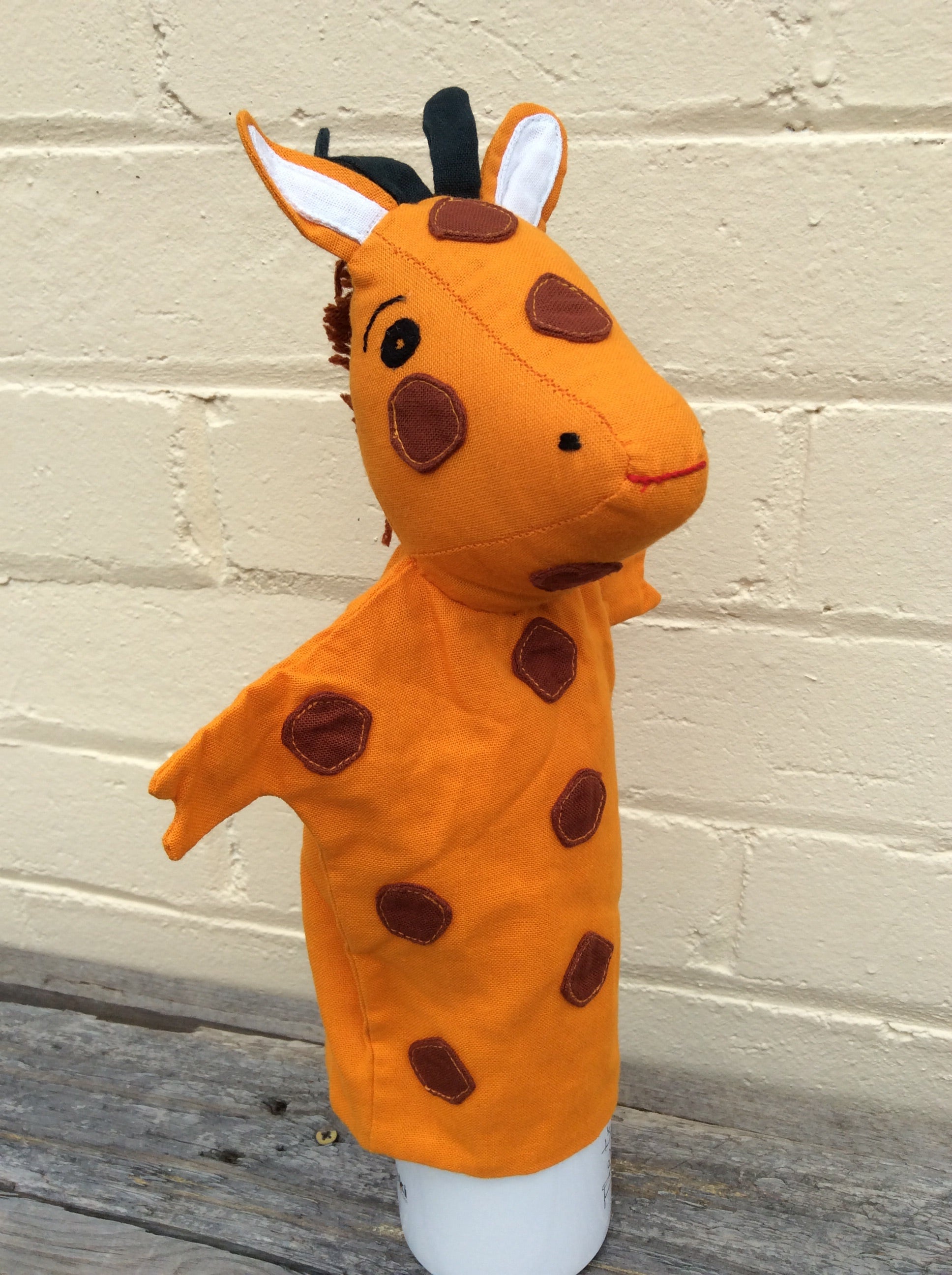 Fair Trade Ethical Giraffe Puppet